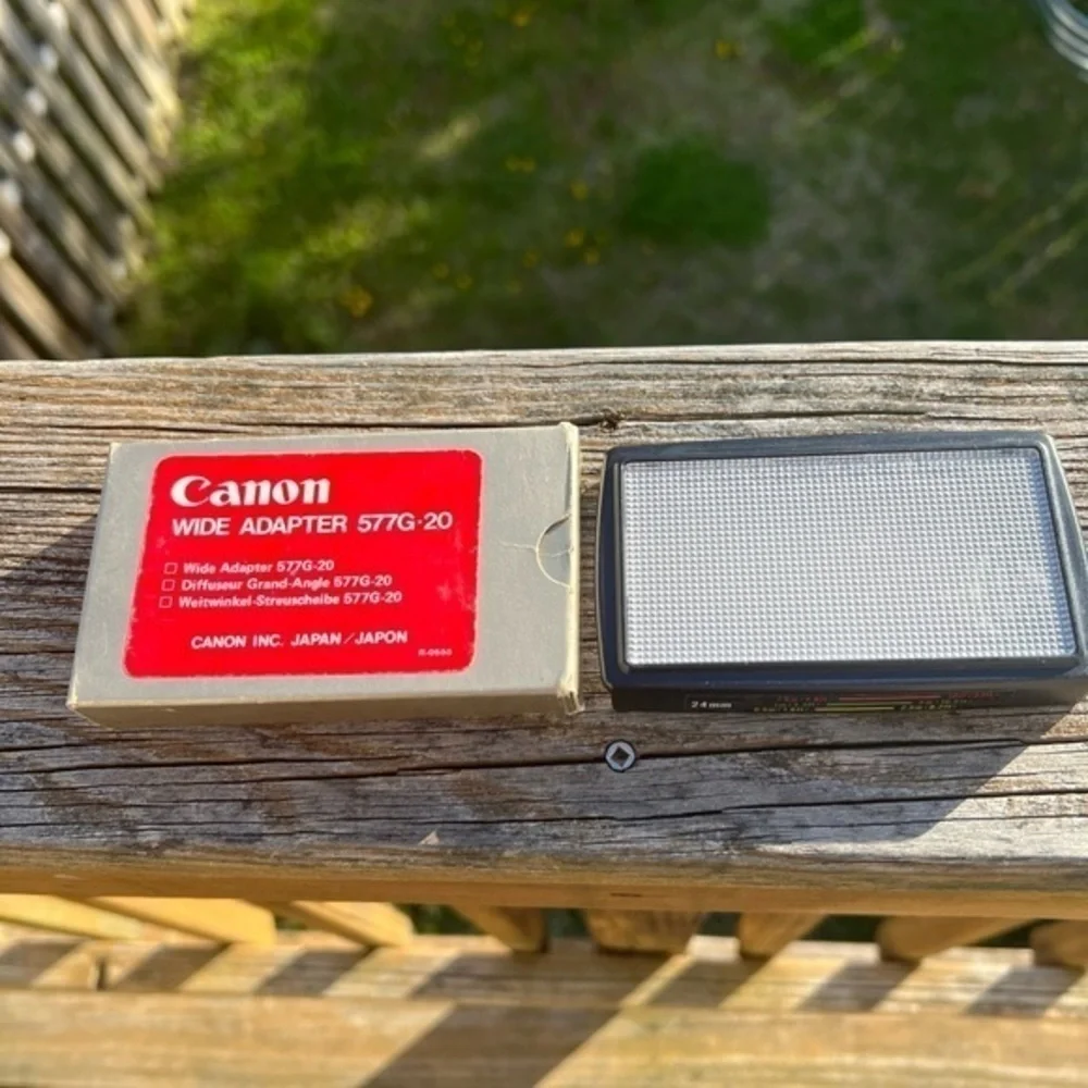 Canon Wide‎ Adapter 577G-20 for 577 Flash Head 🔥🎥 (S)